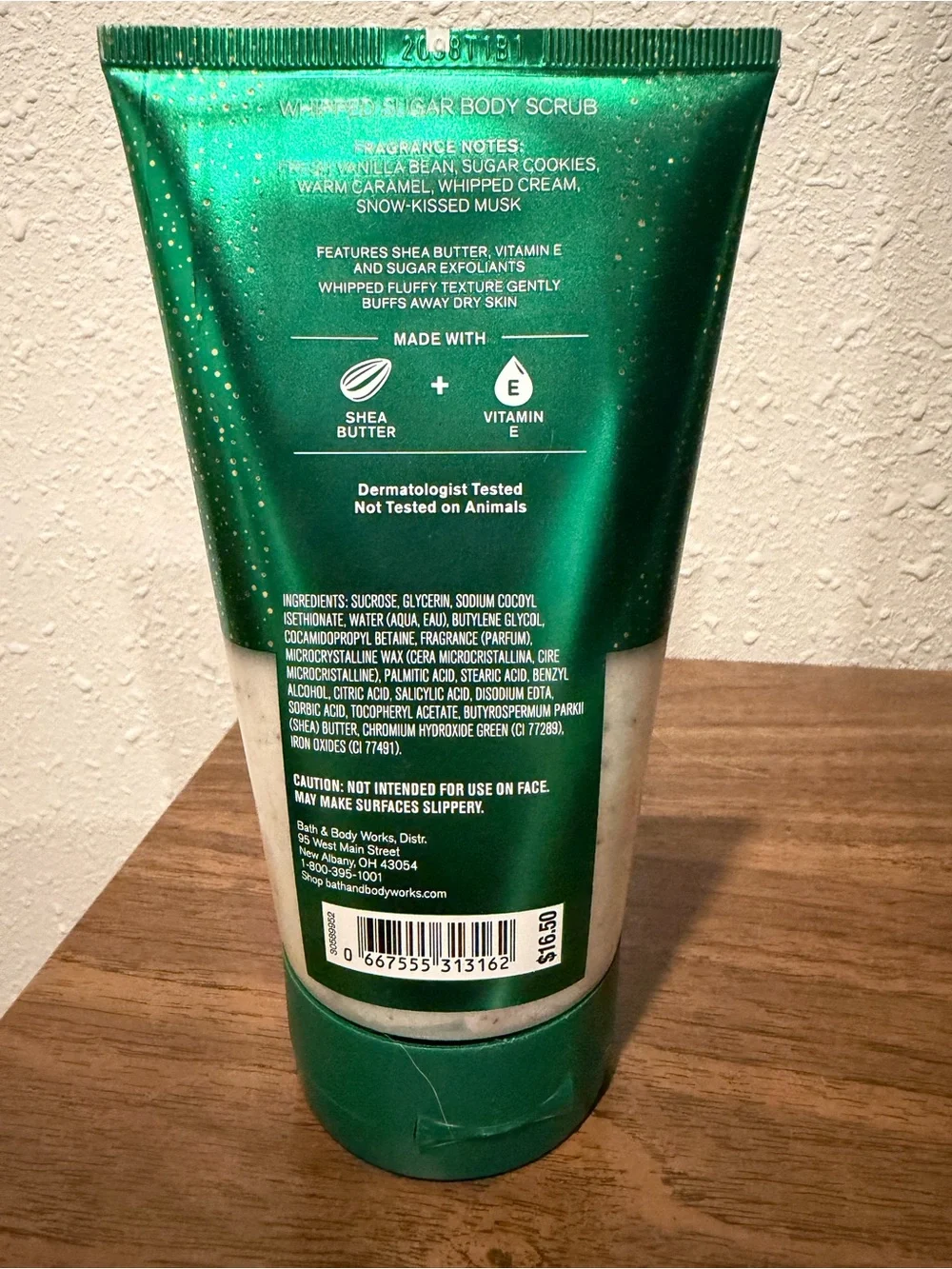 Bath & Body Works Vanilla Bean Noel Whipped Sugar Body Scrub